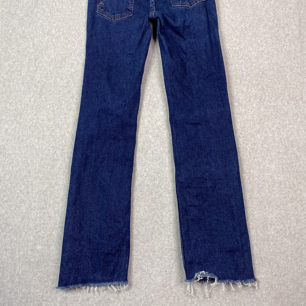 Cotton Citizen Womens 26 Cindy Jean Blue Stretch Denim Button Fly - Picture 8 of 12